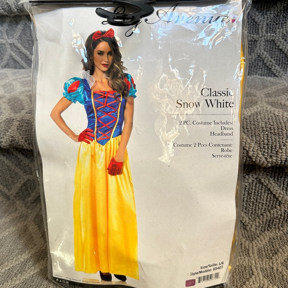 Snow White Costume by Leg Avenue Size L